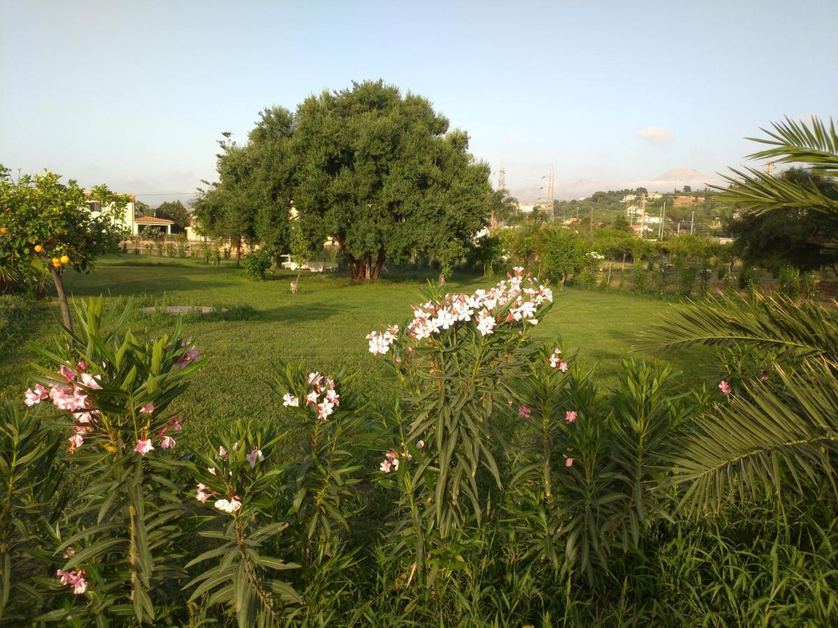 Villa Teti - Sicilia กัมโปเฟลิเช ดิ โรชเชลลา ภายนอก รูปภาพ